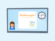 Starten met Gynzy: Welkomstpagina