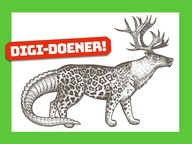 Digi-doener: Mens & natuur 2 | Dierenmix, van lijger tot gaap of scheit