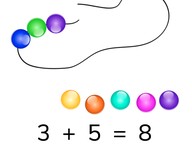 Recognizing addition problems to 10