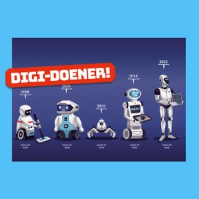 Digi-doener: De ideale robot