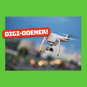 Digi-doener: Foto's maken met een drone