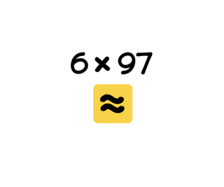 Estimated multiplication up to 10,000