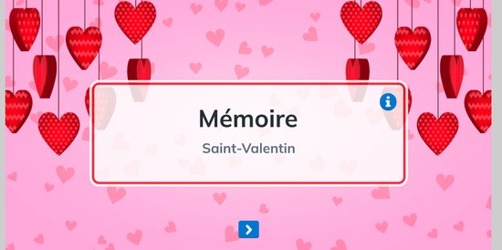 Mémoire: Saint-Valentin