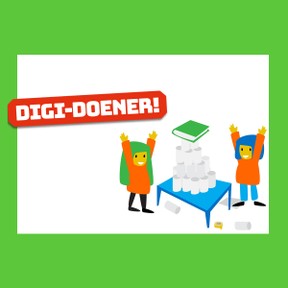 Digi-doener: Stoer papier