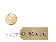 Gepast betalen van bedragen t/m 50 cent