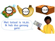 Optellen met drie of meer kommabedragen t/m 20 euro