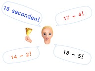 Automatiseren aftrekken t/m 20 zonder tientaloverschrijding
