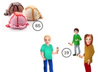 Aftrekken t/m 100 met tientaloverschrijding met getal >10