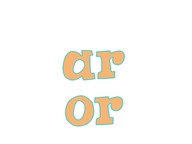 R controlled vowels: ar, or
