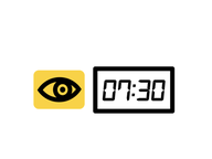 Telling time with digital clocks