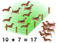 Reconocer problemas de suma hasta 20