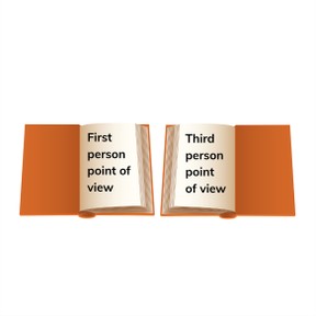 First- and third- person narrations