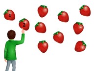 Counting disorganized quantities 1-10