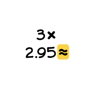 Estimated and exact multiplication with decimal numbers