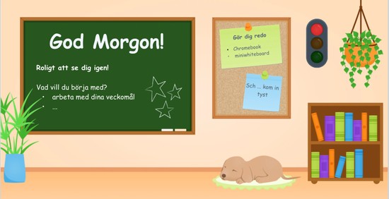 Välkomna dina elever