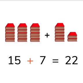 Addition to 50 making ten with second addends <10