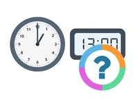 Klassenquiz: Kloklezen - Analoog naar digitaal