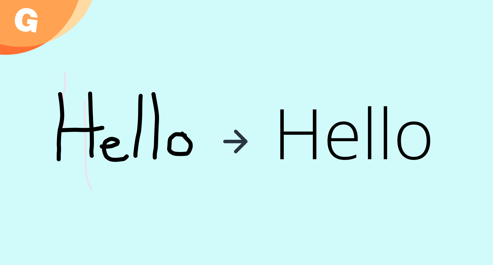 handwriting recognition