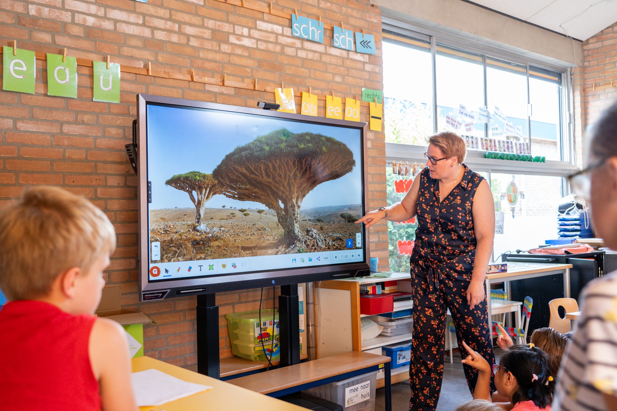 Foto van de dag in de klas