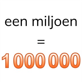 Introductie van miljoenen