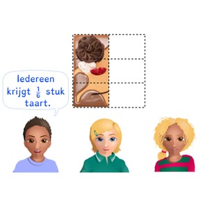 Delen van een breuk door een getal