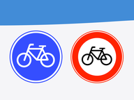 Verkeersborden oefenen