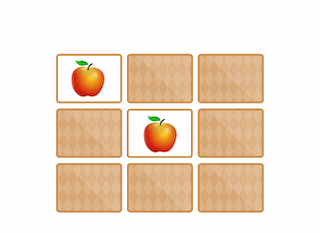 Juego de memoria: Comida saludable
