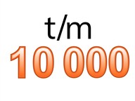 Kennen van de getallen t/m 10.000
