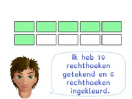 Kleuren en tekenen van hoeveelheden t/m 10