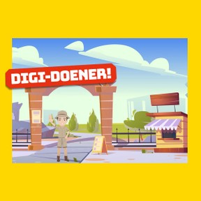 Digi-doener: Escaperoom Help de dierentuin