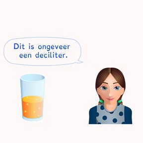 Weten wat een deciliter is