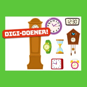 Digi-doener: Zoals het klokje thuis tikt...