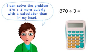 Multiplying and dividing with the calculator