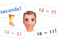 Automaticity subtraction to 20 crossing tens
