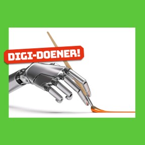 Digi-doener: Digitale kunst 5 | De computerkunstenaar