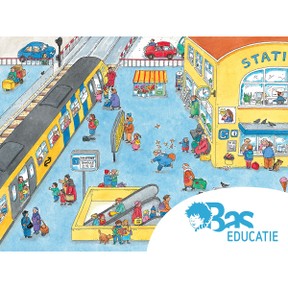 Praatplaat: Op het station