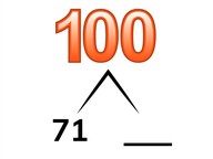 Decomposing and composing 100 from random numbers