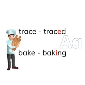 Spelling practice: Endings - doubling a consonant and dropping the letter “e”