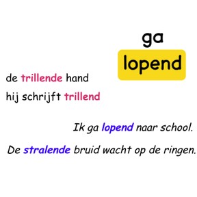 Tegenwoordig deelwoord 