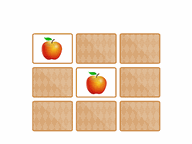 Juego de memoria: Comida saludable
