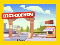 Digi-doener: Escaperoom Help de dierentuin
