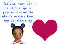 Herkennen van lijnsymmetrie
