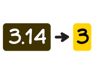 Place value- rounding decimal numbers to the nearest whole number