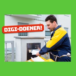 Digi-doener: Post versturen, een hele klus