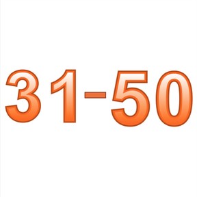 Kennen van de getallen t/m 50