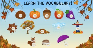 Vocabulaire anglais de l'automne