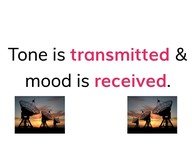 Tone vs. Mood