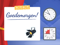 Dagschema: Op het podium "Spot aan!"