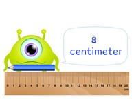Aflezen van een liniaal t/m 20 centimeter