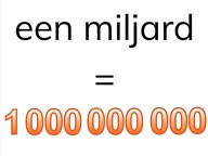 Introductie van miljarden